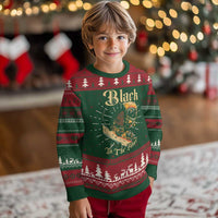 Afrofuturism African American Ugly Christmas Sweater Black To The Future