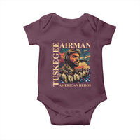 Tuskegee Airman Baby Onesie American Heroes US Pilots Black History