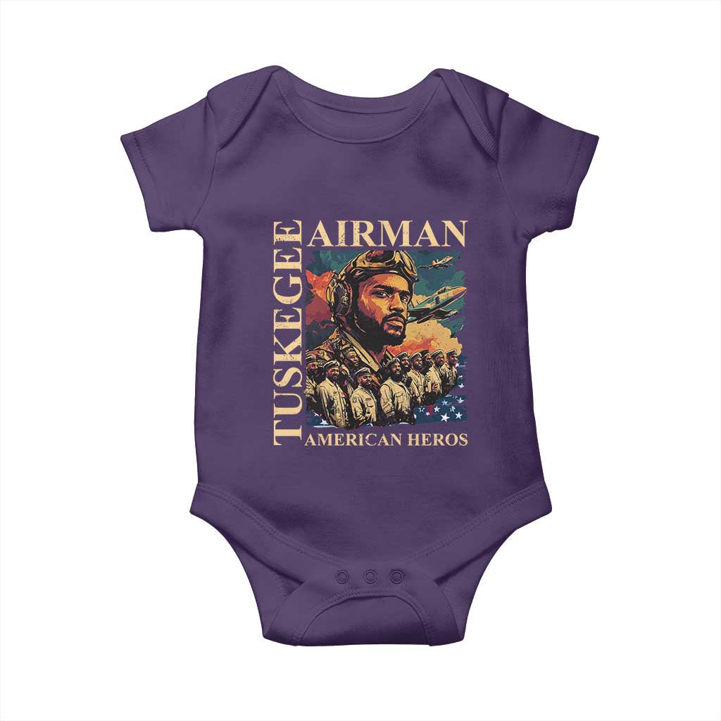 Tuskegee Airman Baby Onesie American Heroes US Pilots Black History