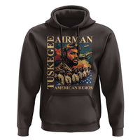 Tuskegee Airman Hoodie American Heroes US Pilots Black History