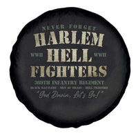Harlem Hellfighters Spare Tire Cover American Black History Military Soldiers