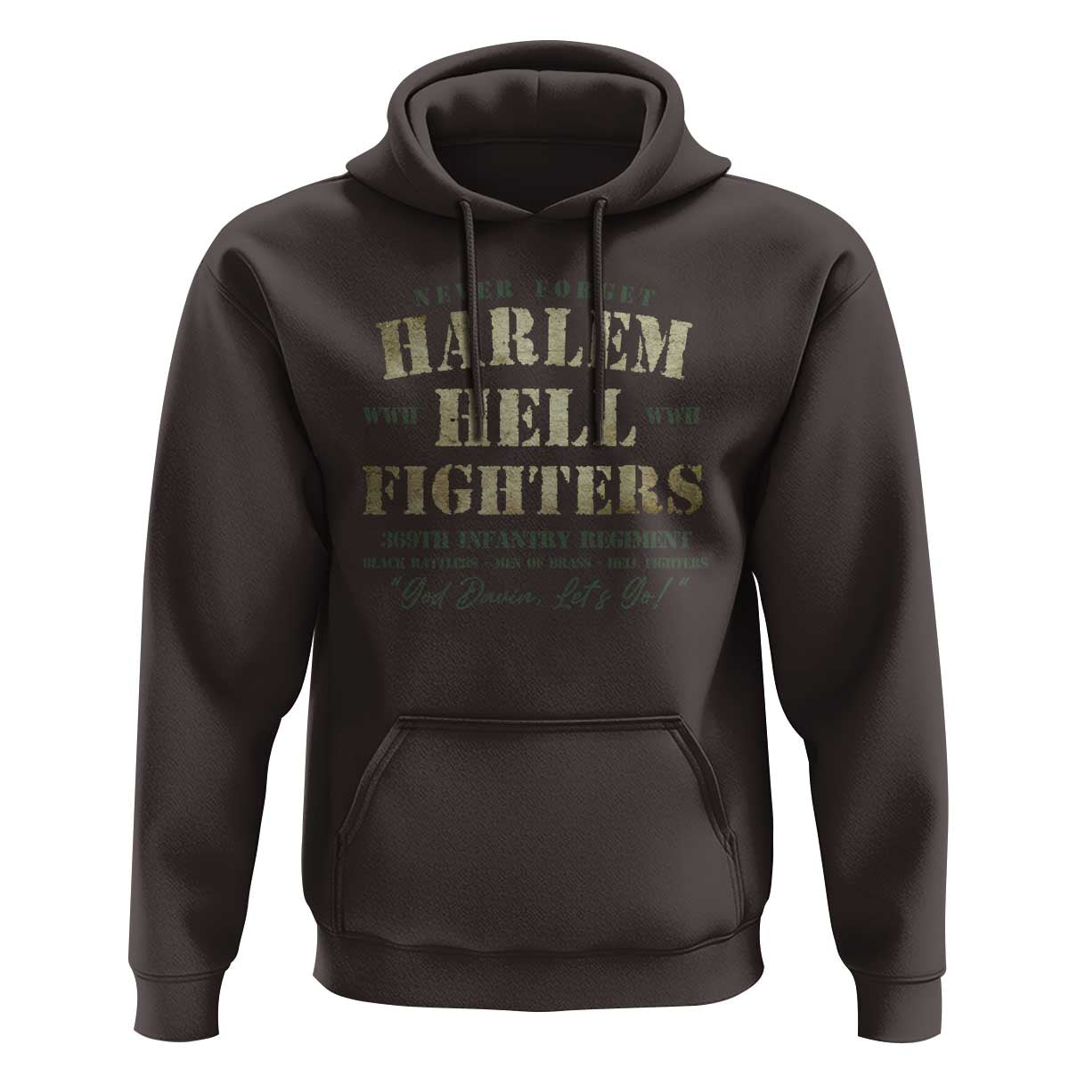 Harlem Hellfighters Hoodie American Black History Military Soldiers