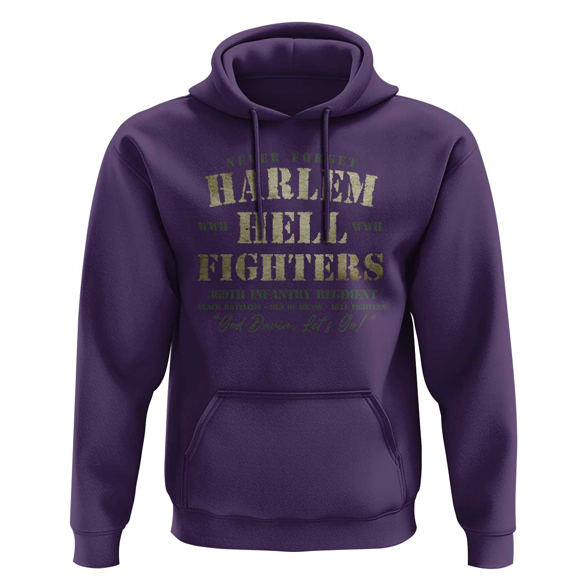 Harlem Hellfighters Hoodie American Black History Military Soldiers
