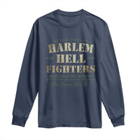 Harlem Hellfighters Long Sleeve Shirt American Black History Military Soldiers