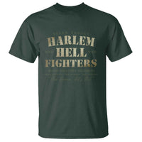 Harlem Hellfighters T Shirt American Black History Military Soldiers