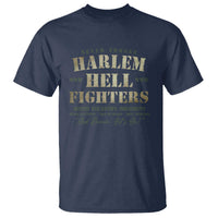 Harlem Hellfighters T Shirt American Black History Military Soldiers