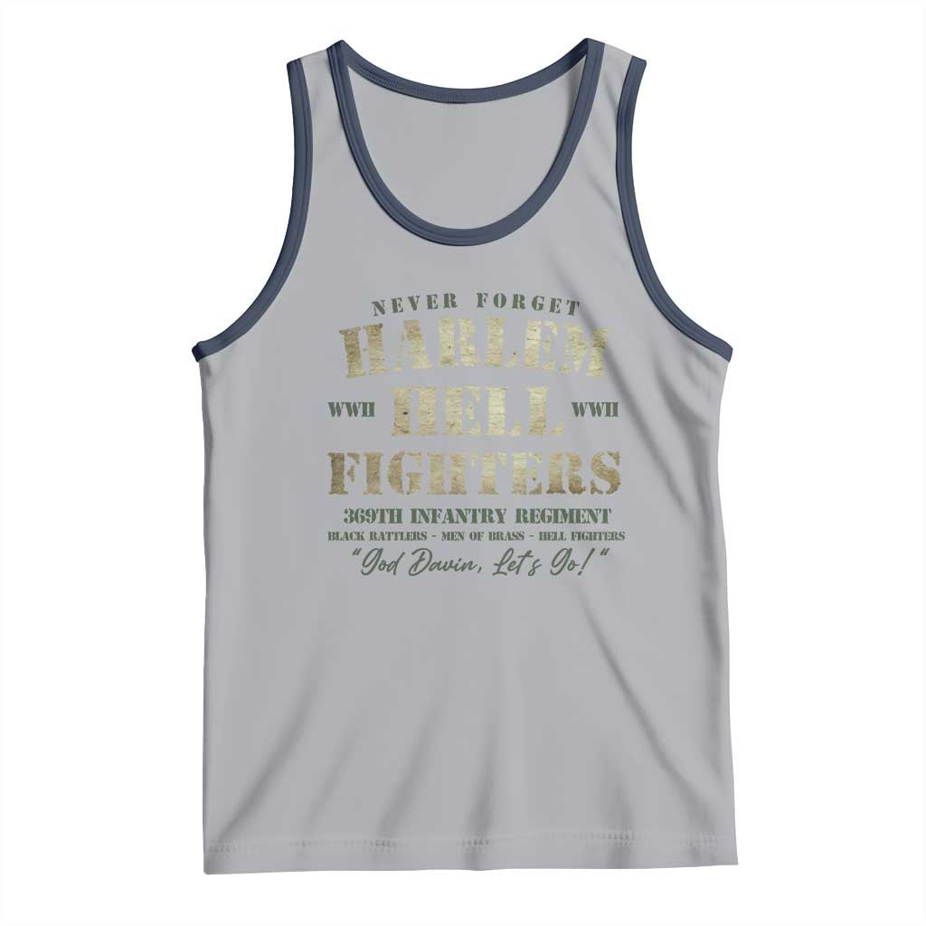 Harlem Hellfighters Tank Top American Black History Military Soldiers