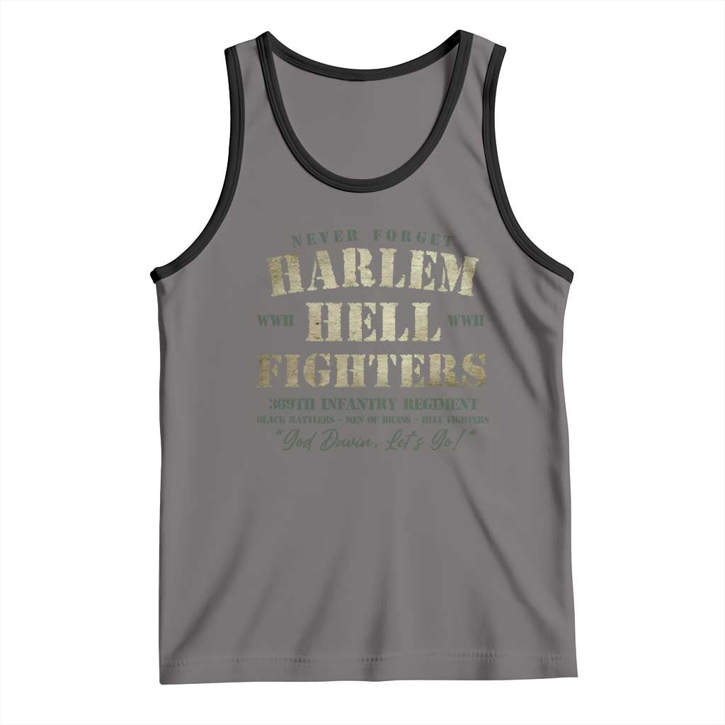 Harlem Hellfighters Tank Top American Black History Military Soldiers