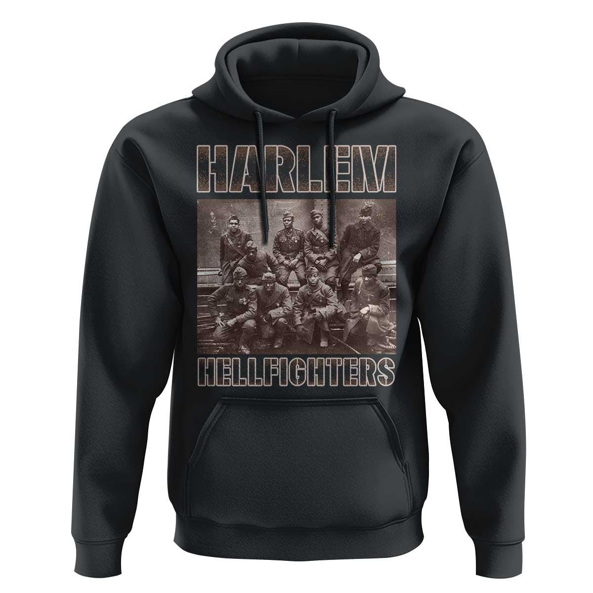 Harlem Hellfighters Hoodie The 369th Infantry Regiment American Black History Military Soldiers