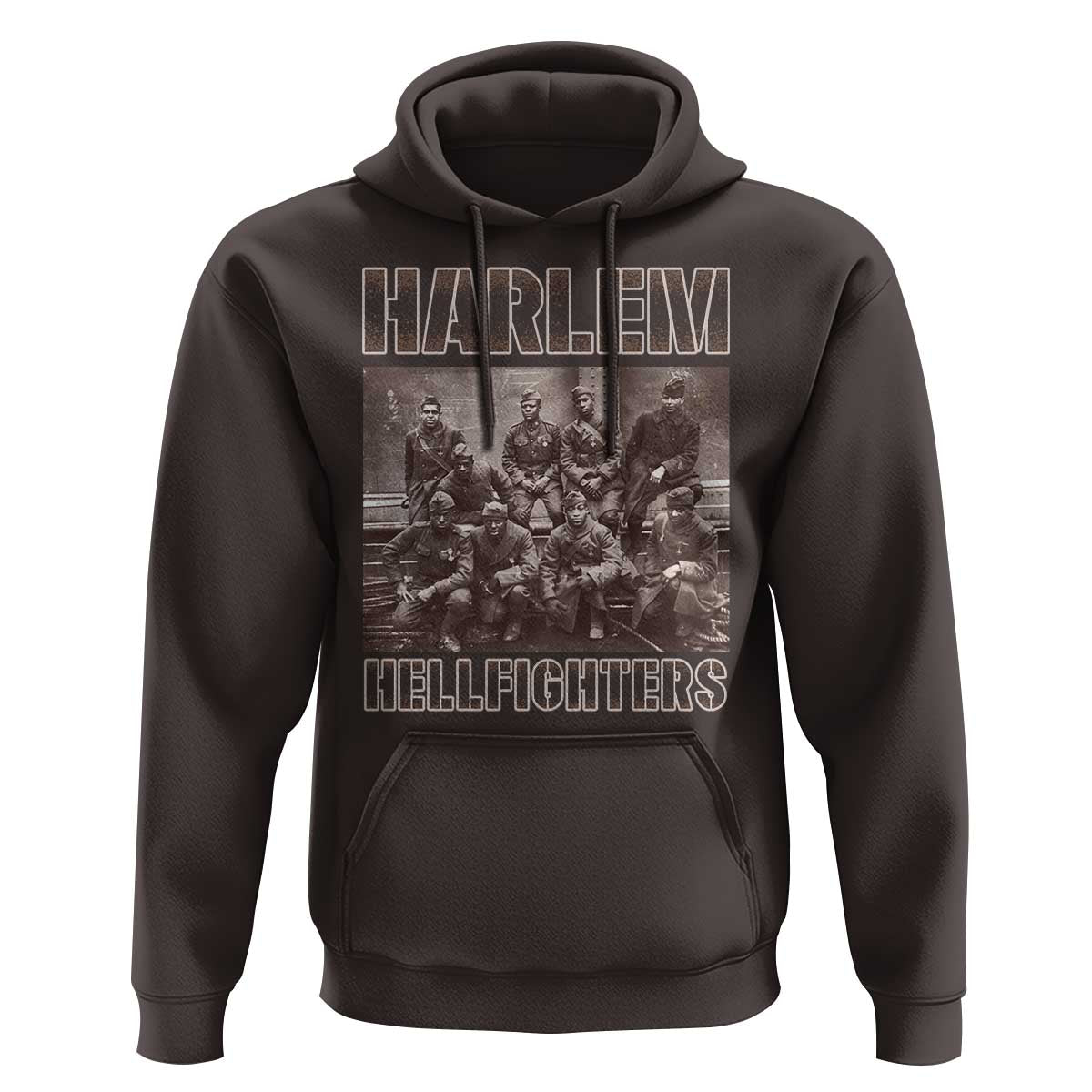 Harlem Hellfighters Hoodie The 369th Infantry Regiment American Black History Military Soldiers