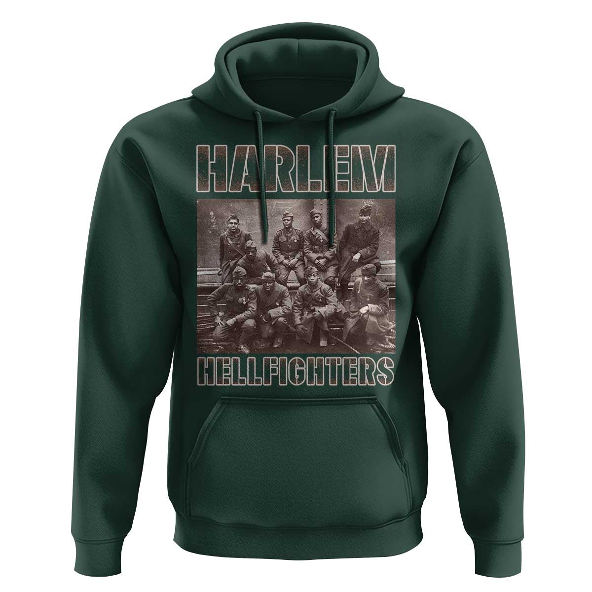 Harlem Hellfighters Hoodie The 369th Infantry Regiment American Black History Military Soldiers
