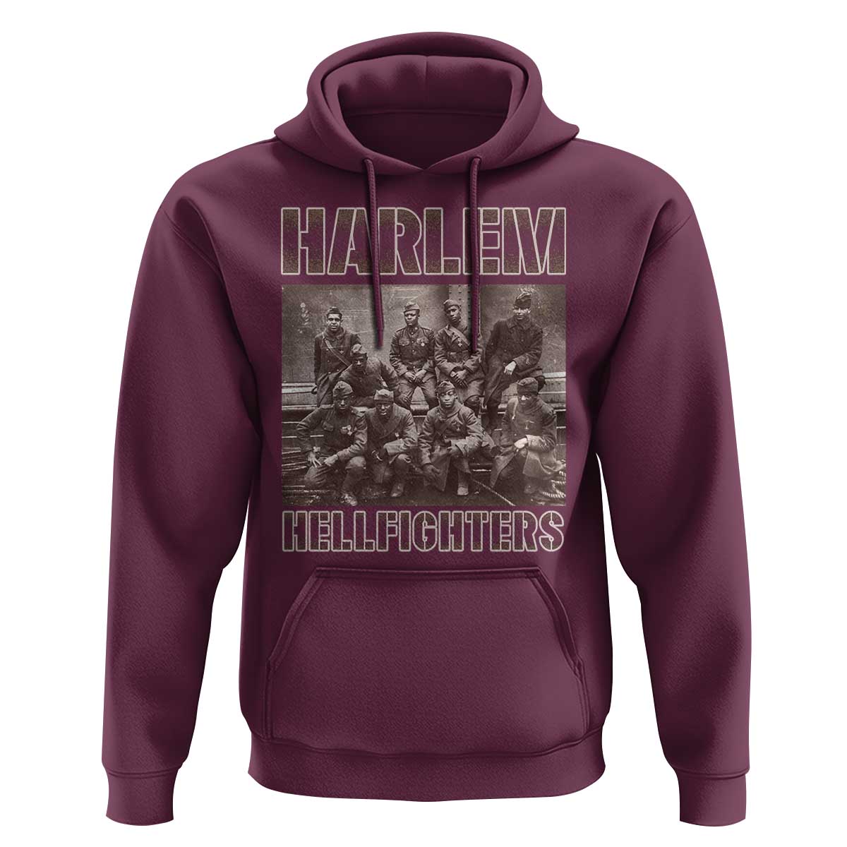 Harlem Hellfighters Hoodie The 369th Infantry Regiment American Black History Military Soldiers