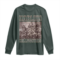 Harlem Hellfighters Long Sleeve Shirt The 369th Infantry Regiment American Black History Military Soldiers