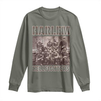 Harlem Hellfighters Long Sleeve Shirt The 369th Infantry Regiment American Black History Military Soldiers