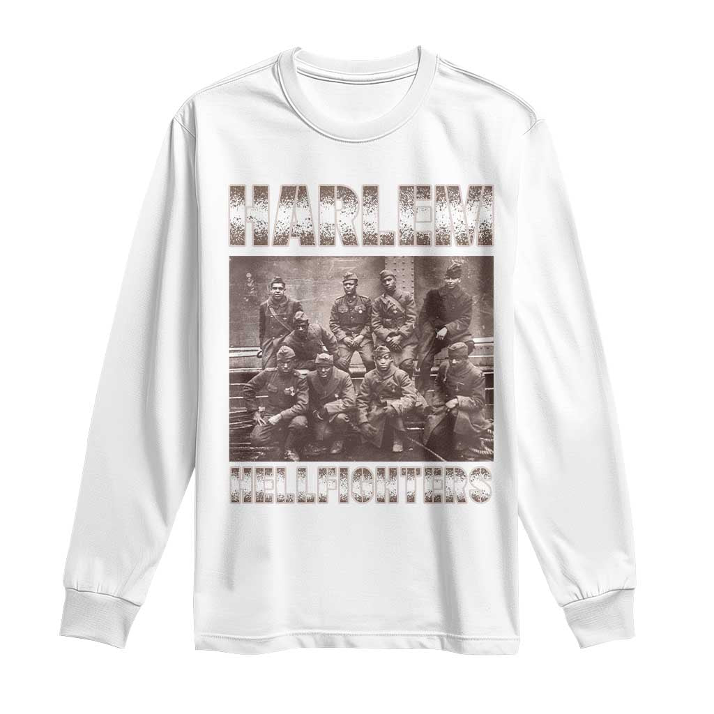 Harlem Hellfighters Long Sleeve Shirt The 369th Infantry Regiment American Black History Military Soldiers