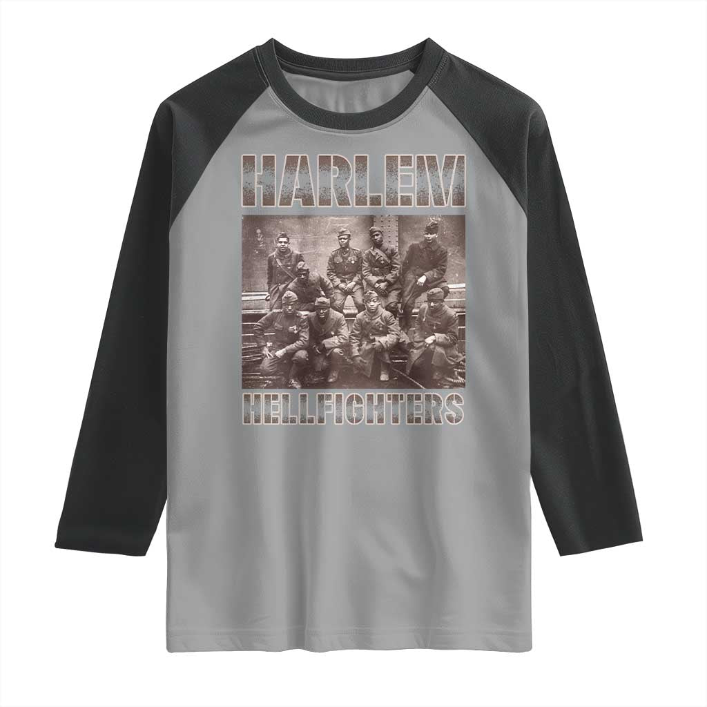 Harlem Hellfighters Raglan Shirt The 369th Infantry Regiment American Black History Military Soldiers