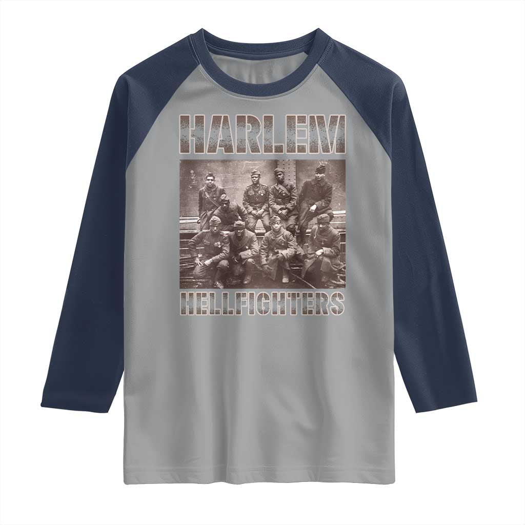 Harlem Hellfighters Raglan Shirt The 369th Infantry Regiment American Black History Military Soldiers