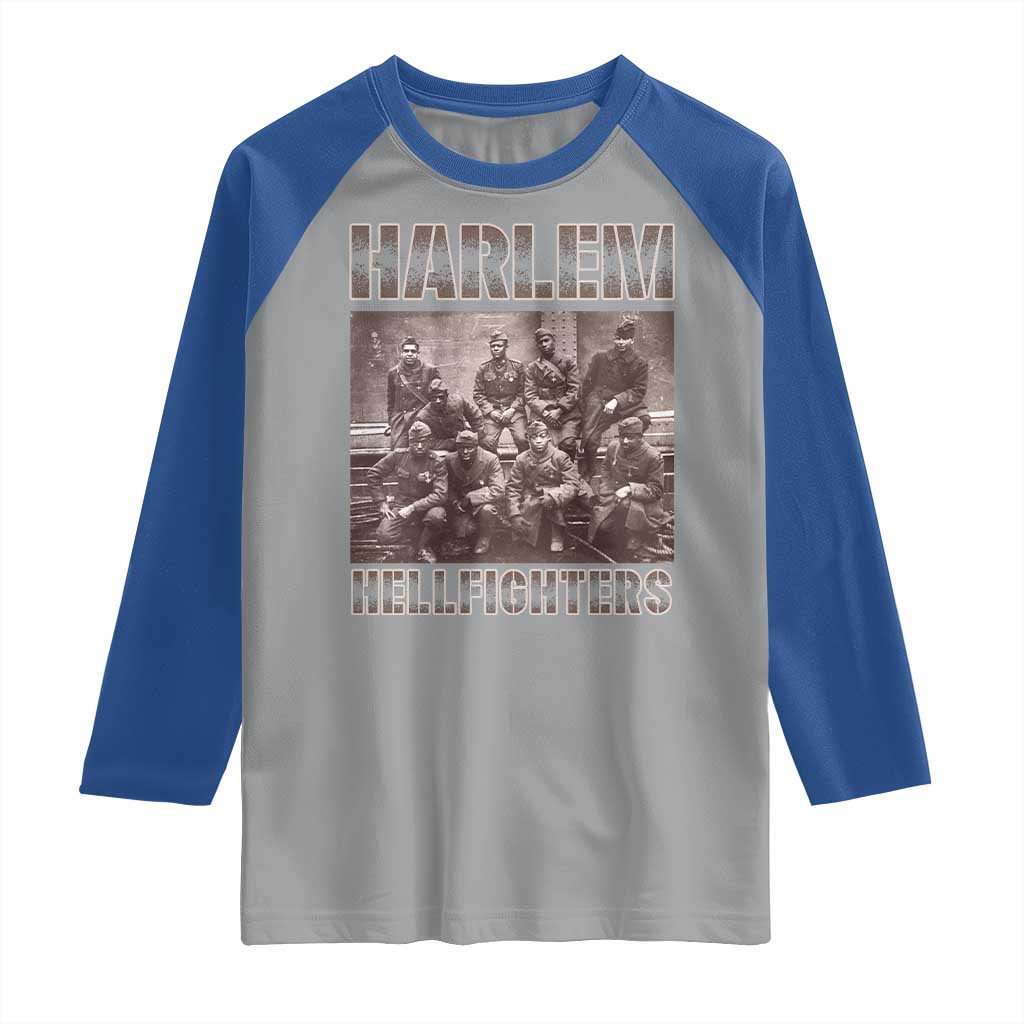 Harlem Hellfighters Raglan Shirt The 369th Infantry Regiment American Black History Military Soldiers