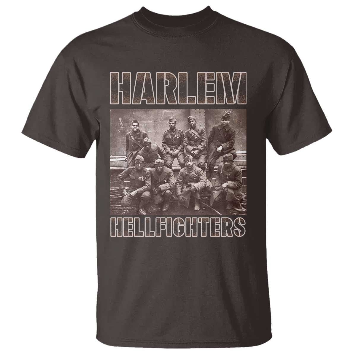 Harlem Hellfighters T Shirt The 369th Infantry Regiment American Black History Military Soldiers