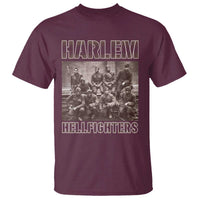 Harlem Hellfighters T Shirt The 369th Infantry Regiment American Black History Military Soldiers