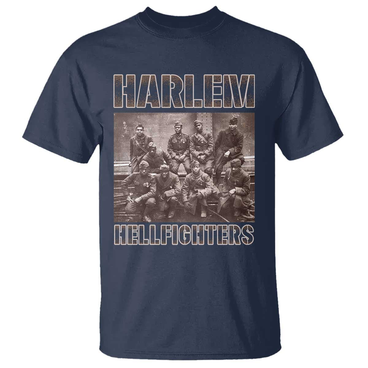 Harlem Hellfighters T Shirt The 369th Infantry Regiment American Black History Military Soldiers