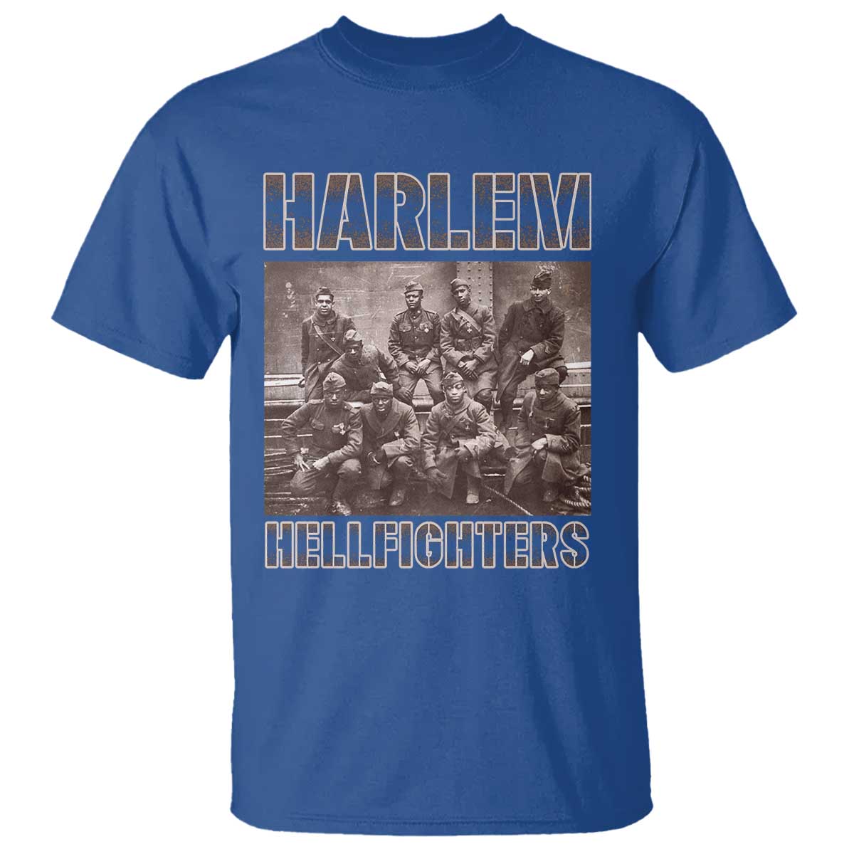 Harlem Hellfighters T Shirt The 369th Infantry Regiment American Black History Military Soldiers