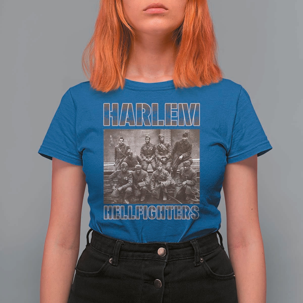 Harlem Hellfighters T Shirt For Women The 369th Infantry Regiment American Black History Military Soldiers