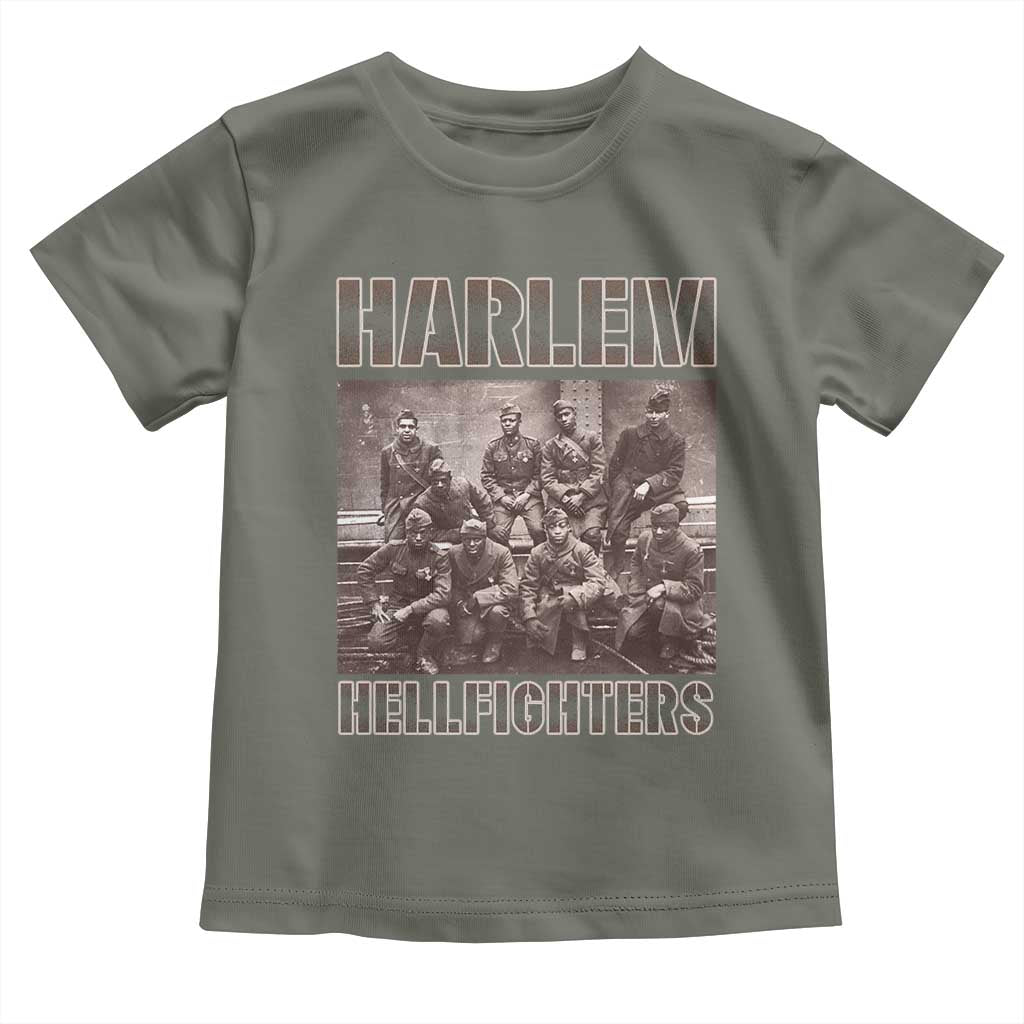 Harlem Hellfighters Toddler T Shirt The 369th Infantry Regiment American Black History Military Soldiers