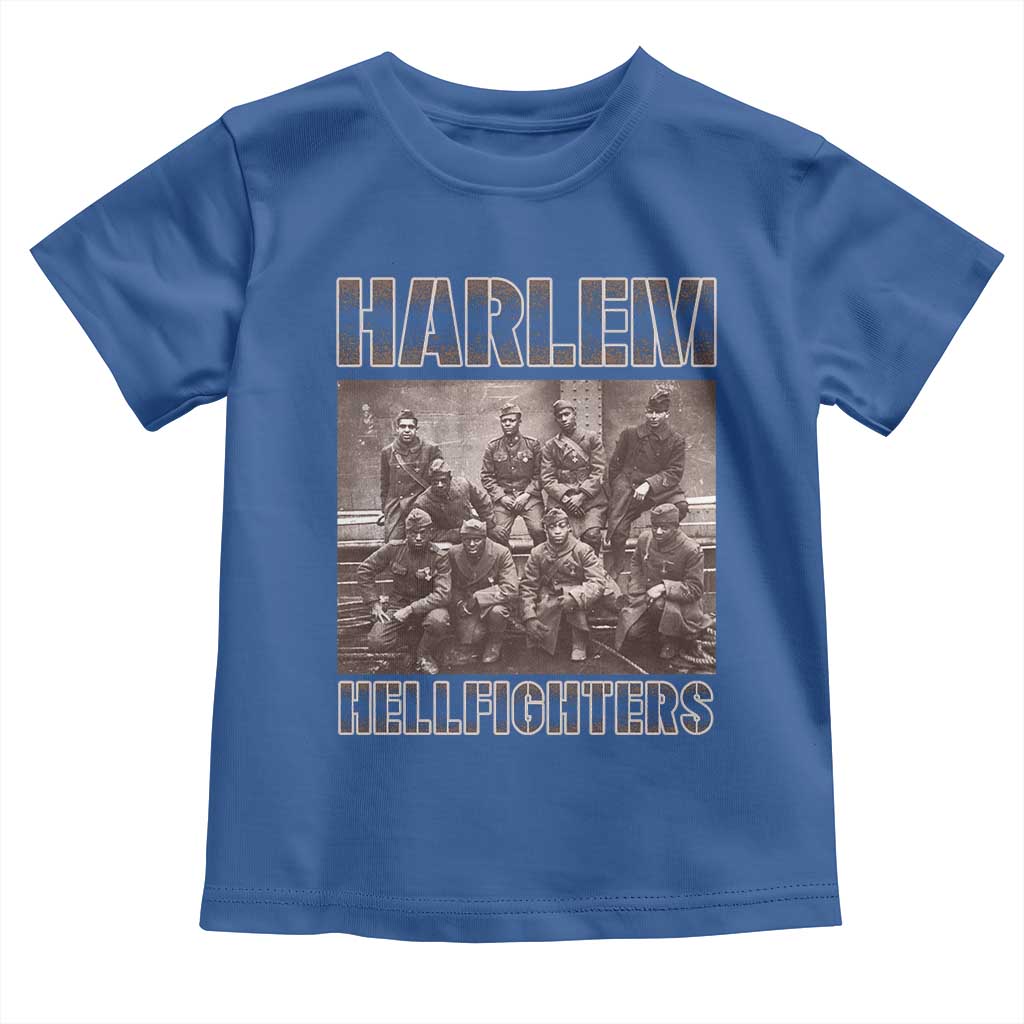 Harlem Hellfighters Toddler T Shirt The 369th Infantry Regiment American Black History Military Soldiers