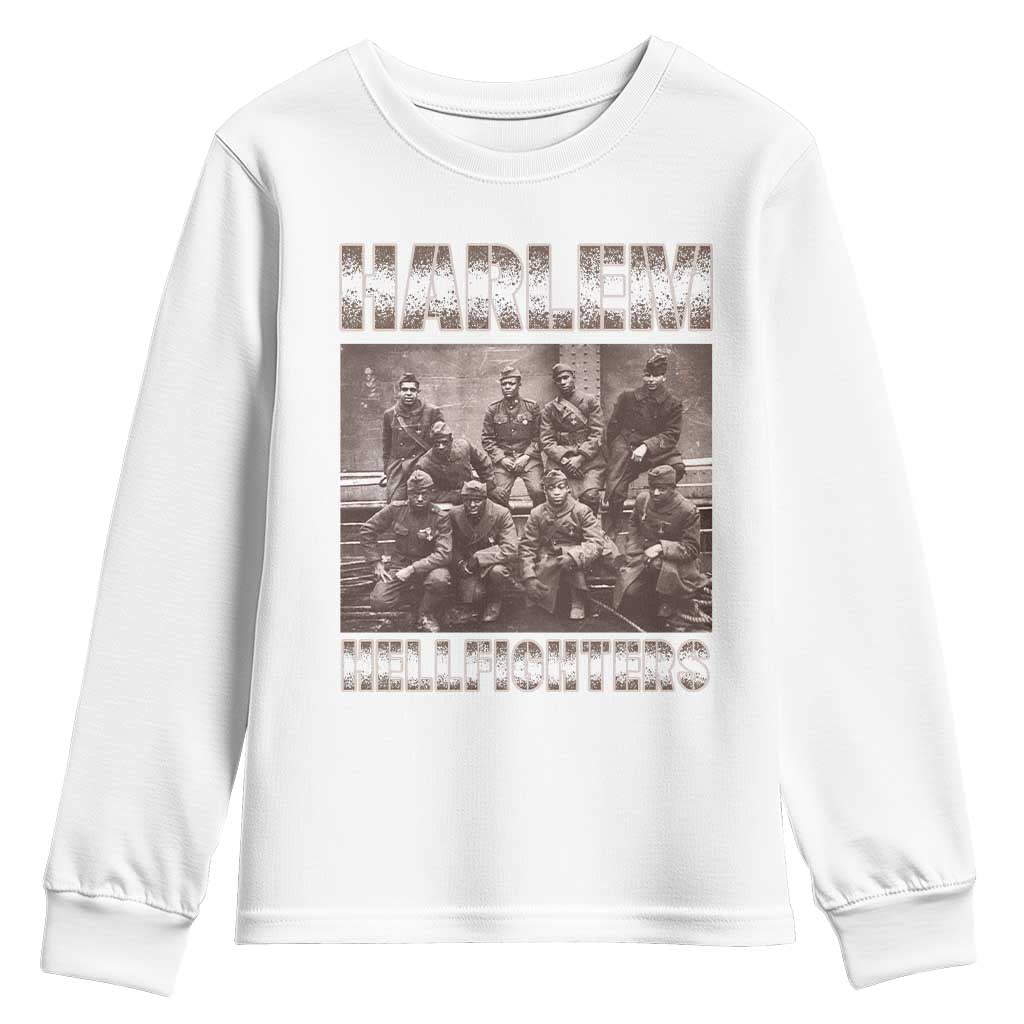 Harlem Hellfighters Youth Sweatshirt The 369th Infantry Regiment American Black History Military Soldiers