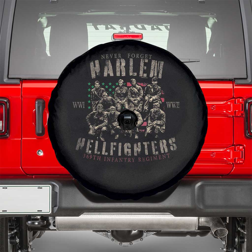 Harlem Hellfighters Spare Tire Cover American Military Soldiers Black History