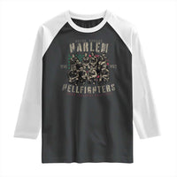 Harlem Hellfighters Raglan Shirt American Military Soldiers Black History