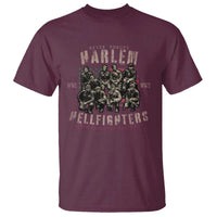 Harlem Hellfighters T Shirt American Military Soldiers Black History