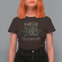 Harlem Hellfighters T Shirt For Women American Military Soldiers Black History