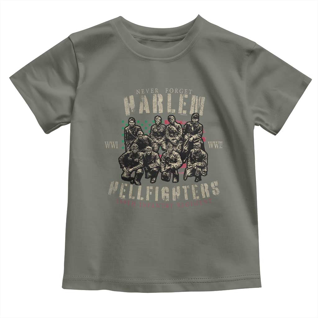 Harlem Hellfighters Toddler T Shirt American Military Soldiers Black History