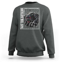 Black Panther Party Sweatshirt 761st Tank Battalion Black History