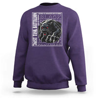 Black Panther Party Sweatshirt 761st Tank Battalion Black History