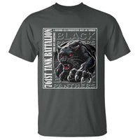 Black Panther Party T Shirt 761st Tank Battalion Black History
