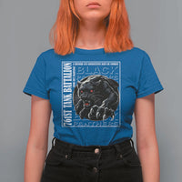 Black Panther Party T Shirt For Women 761st Tank Battalion Black History