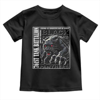 Black Panther Party Toddler T Shirt 761st Tank Battalion Black History