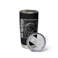 Black Panther Party Tumbler Cup 761st Tank Battalion Black History