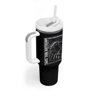 Black Panther Party Tumbler With Handle 761st Tank Battalion Black History