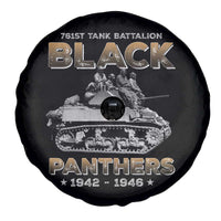 761st Tank Battalion Tribute Black Panther Party History Spare Tire Cover