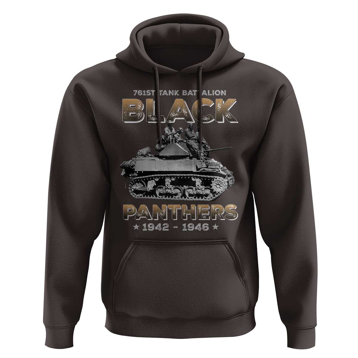 761st Tank Battalion Tribute Black Panther Party History Hoodie
