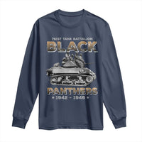 761st Tank Battalion Tribute Black Panther Party History Long Sleeve Shirt