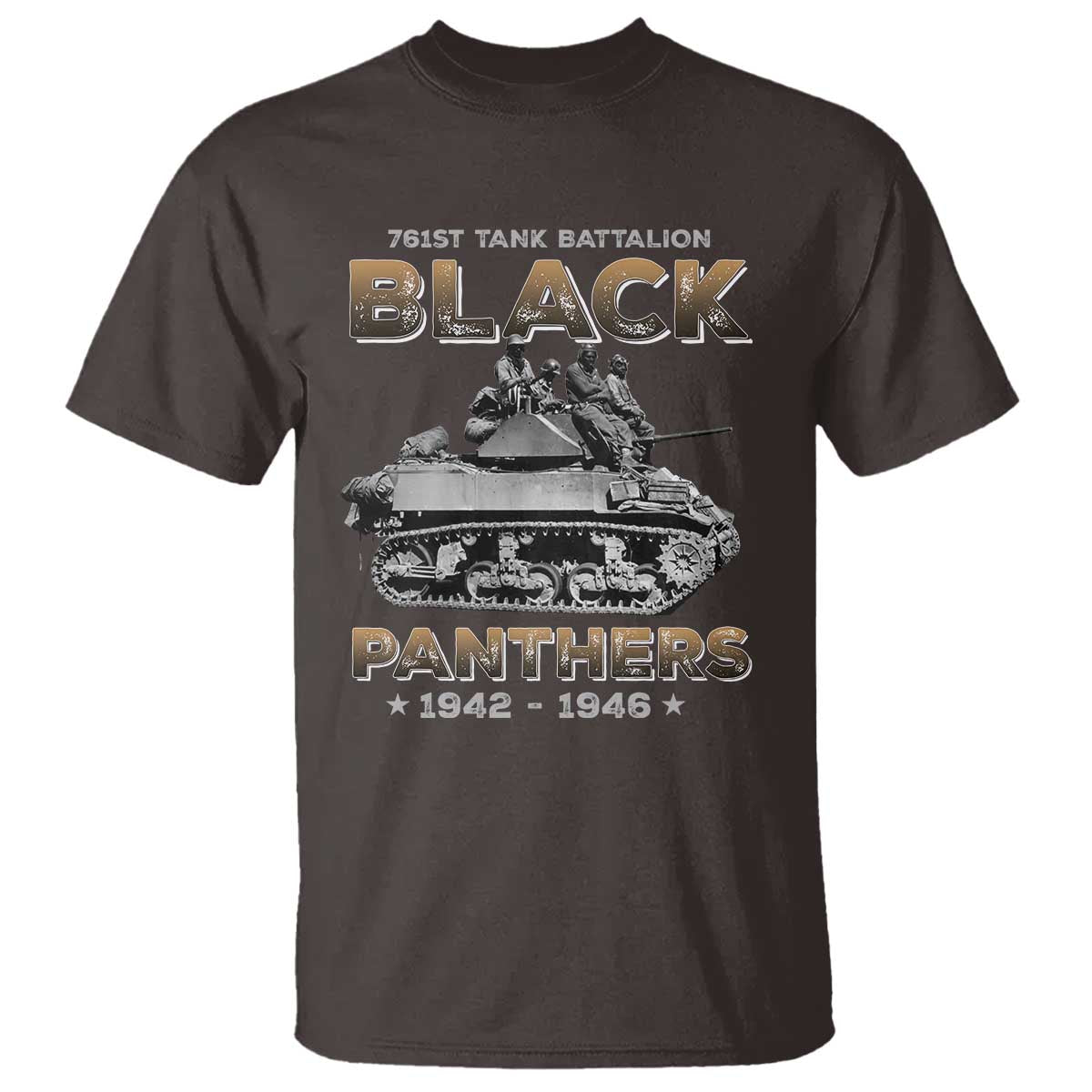 761st Tank Battalion Tribute Black Panther Party History T Shirt