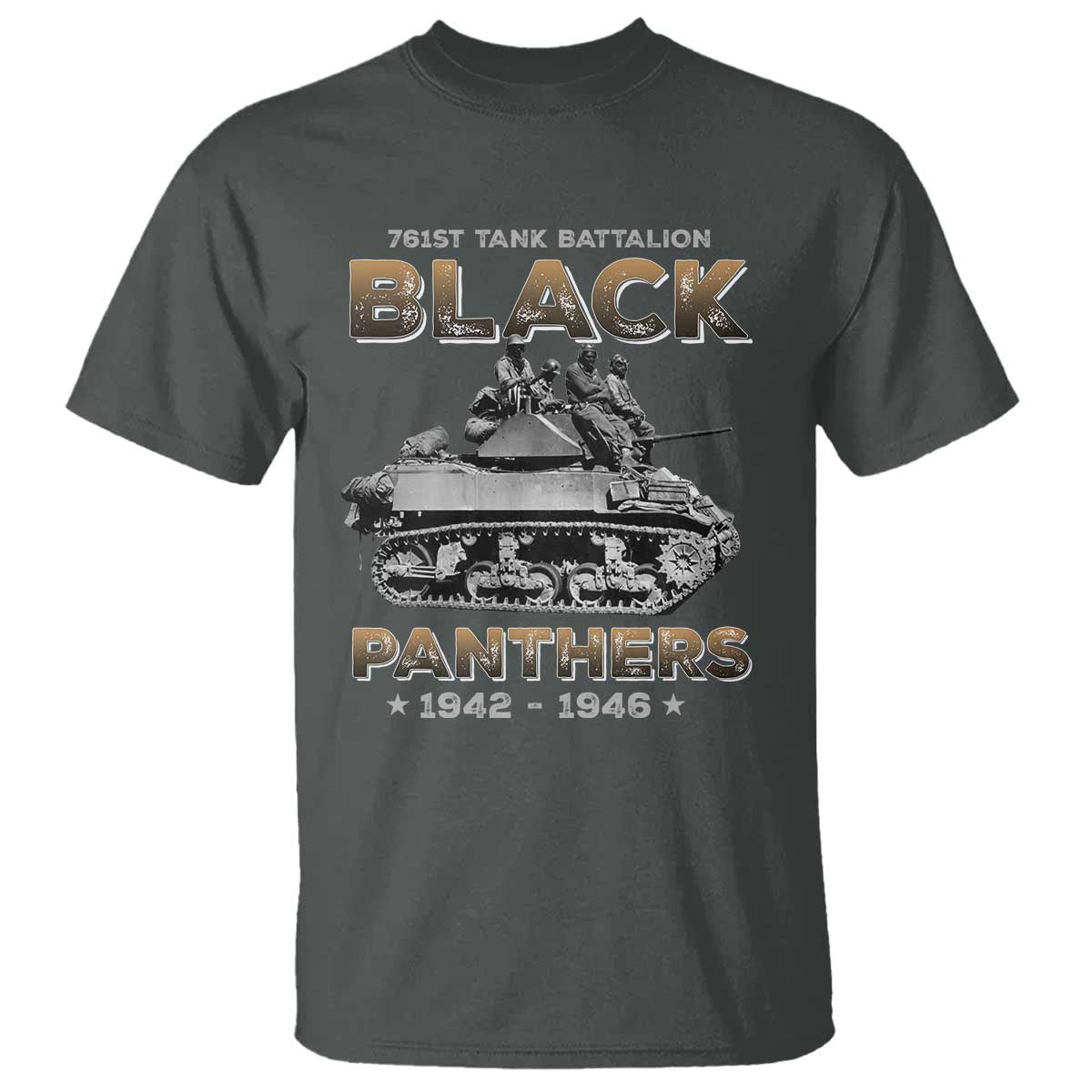761st Tank Battalion Tribute Black Panther Party History T Shirt