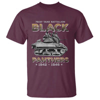 761st Tank Battalion Tribute Black Panther Party History T Shirt