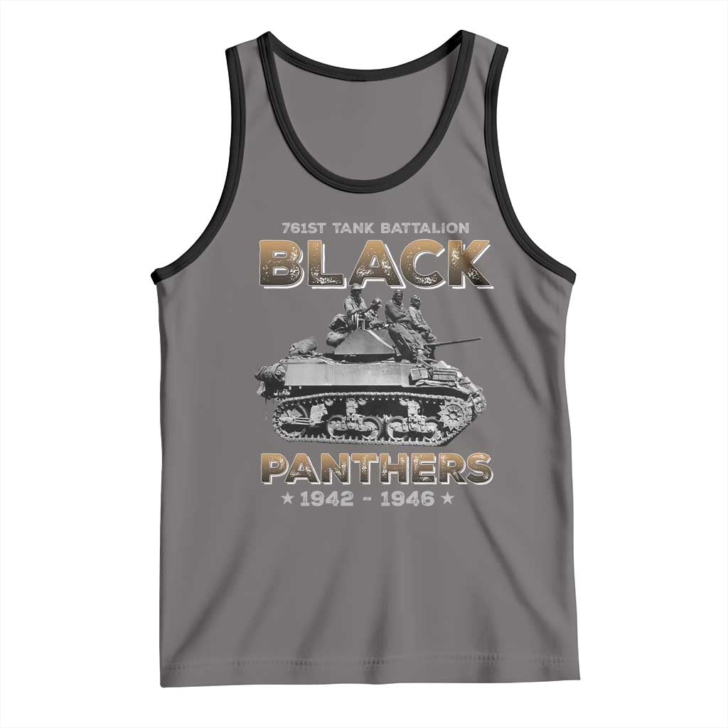 761st Tank Battalion Tribute Black Panther Party History Tank Top