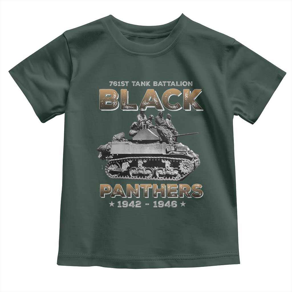 761st Tank Battalion Tribute Black Panther Party History Toddler T Shirt